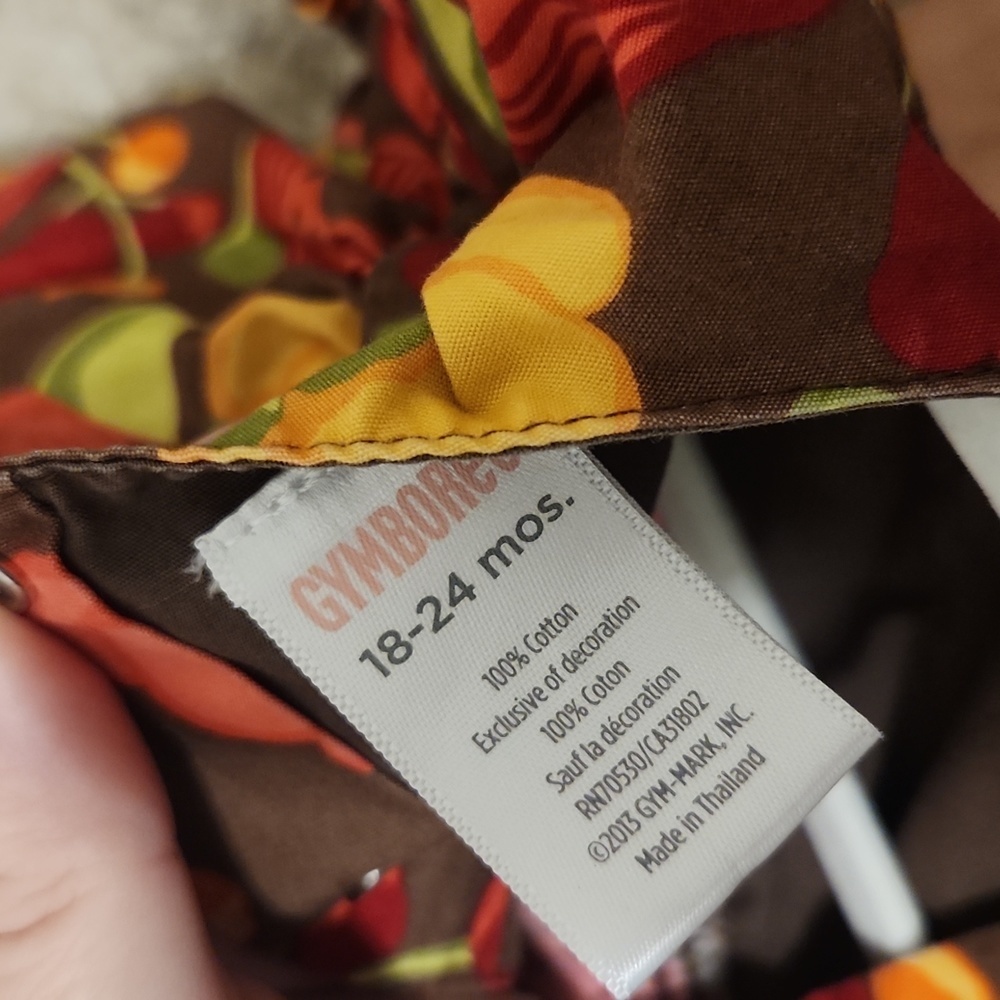 Gymboree floral fall dress - Picture 2 of 3